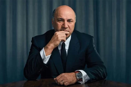 The Kevin O'Leary posing for Beanstox